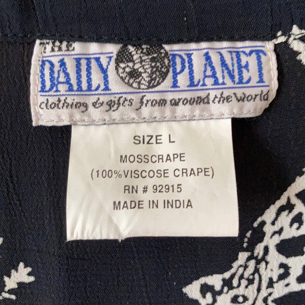 Patterned Kimono Style Jacket - image 3